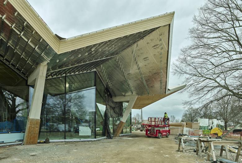 阿肯色州艺术博物馆丨美国小石城丨Studio Gang-54