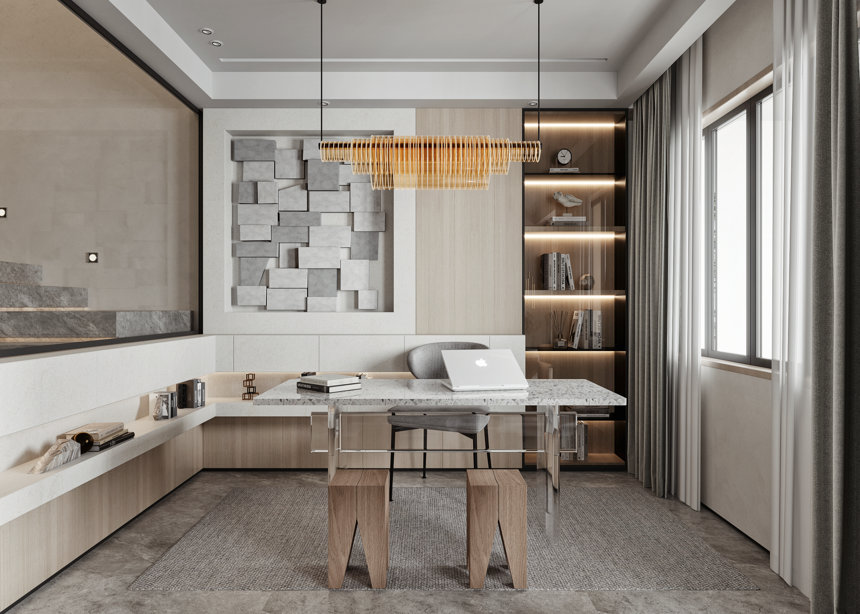 融合自然的都市时尚空间-5