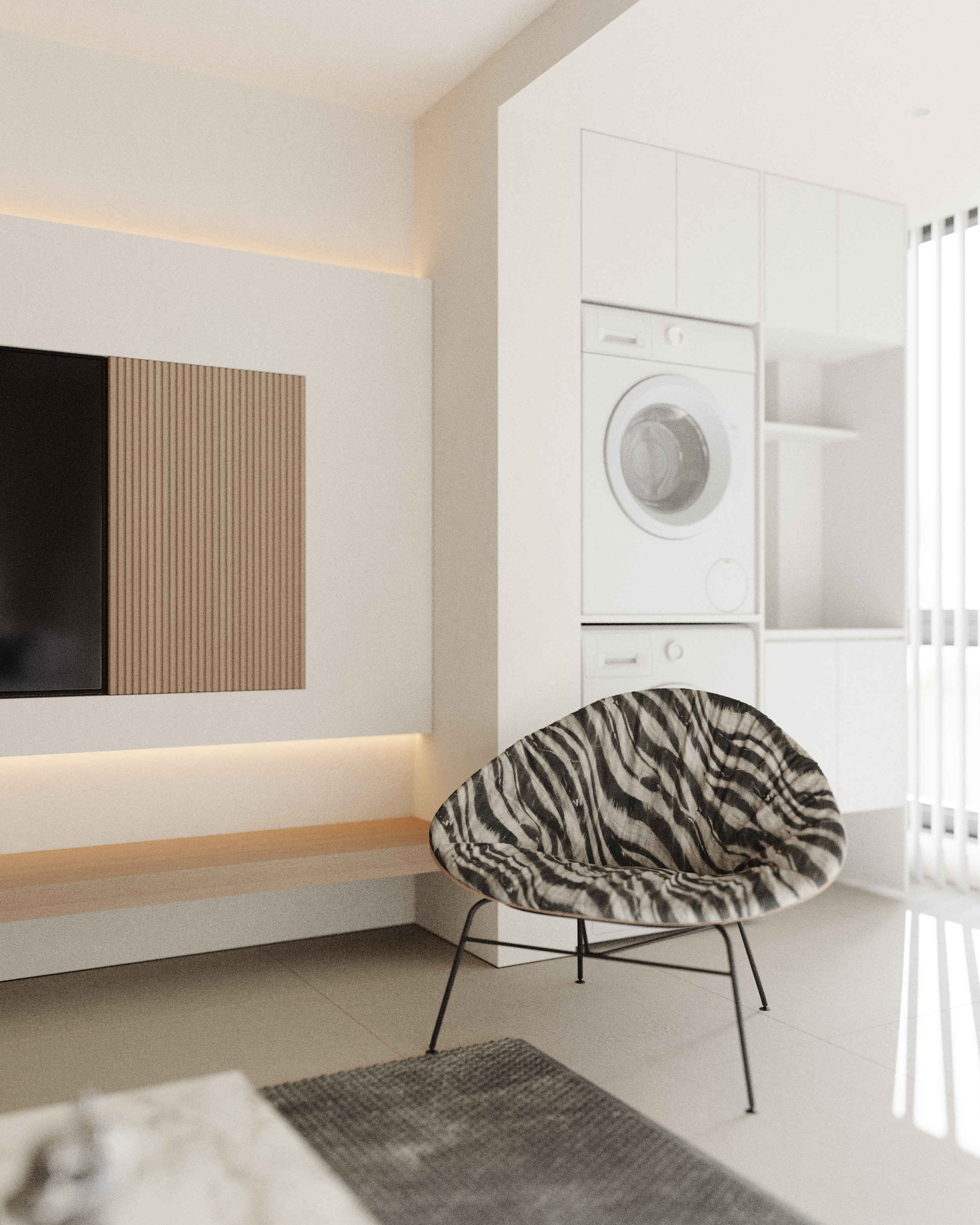 近期渲染  家装简约风-3