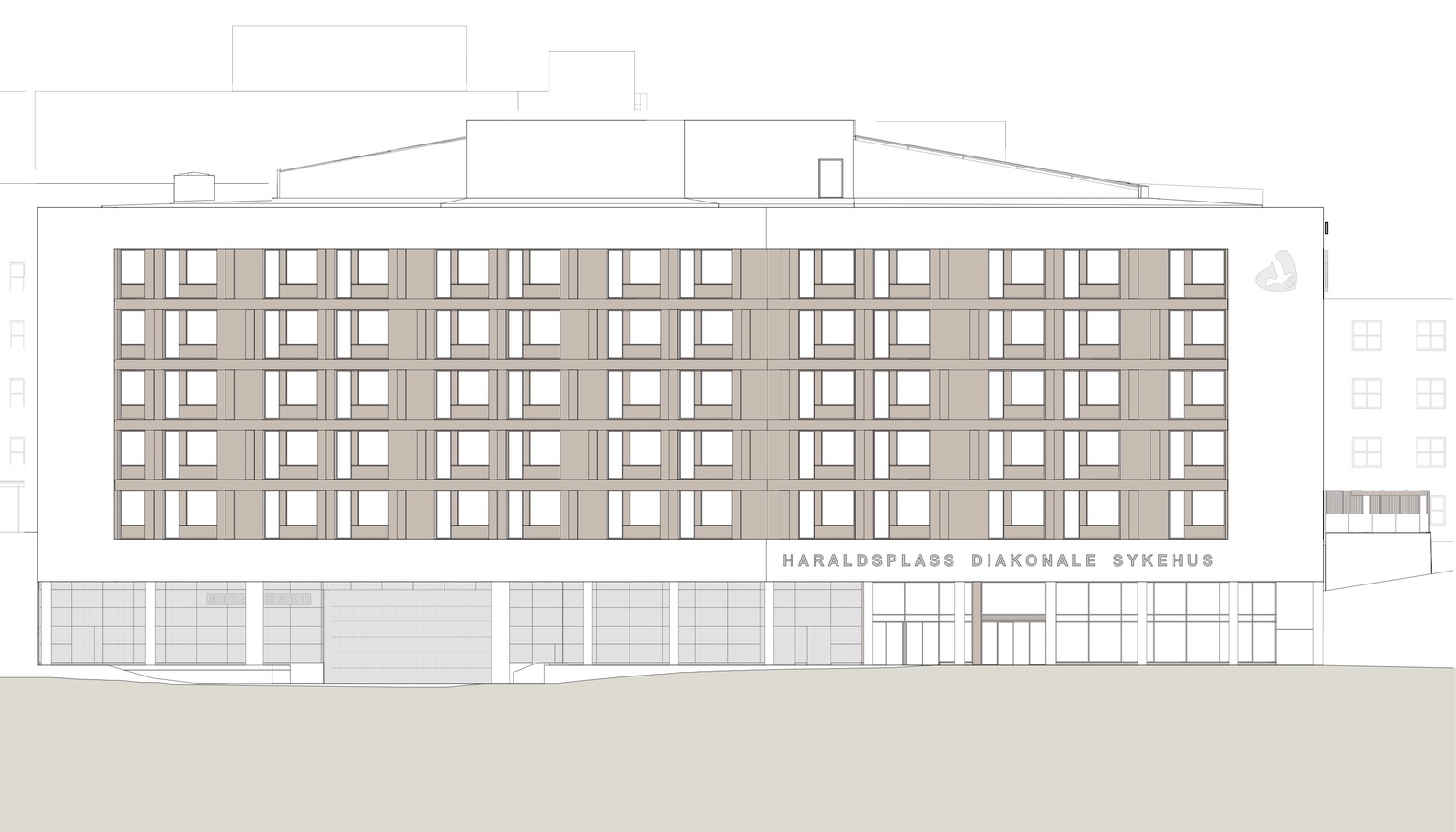 挪威 Haraldsplass 医院 | 开放式病房设计,融入自然景观-43