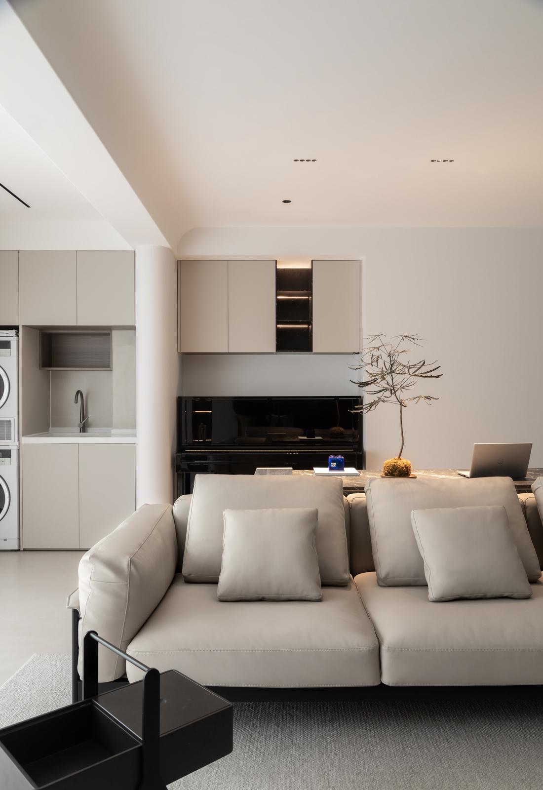 现代简约三居室-21