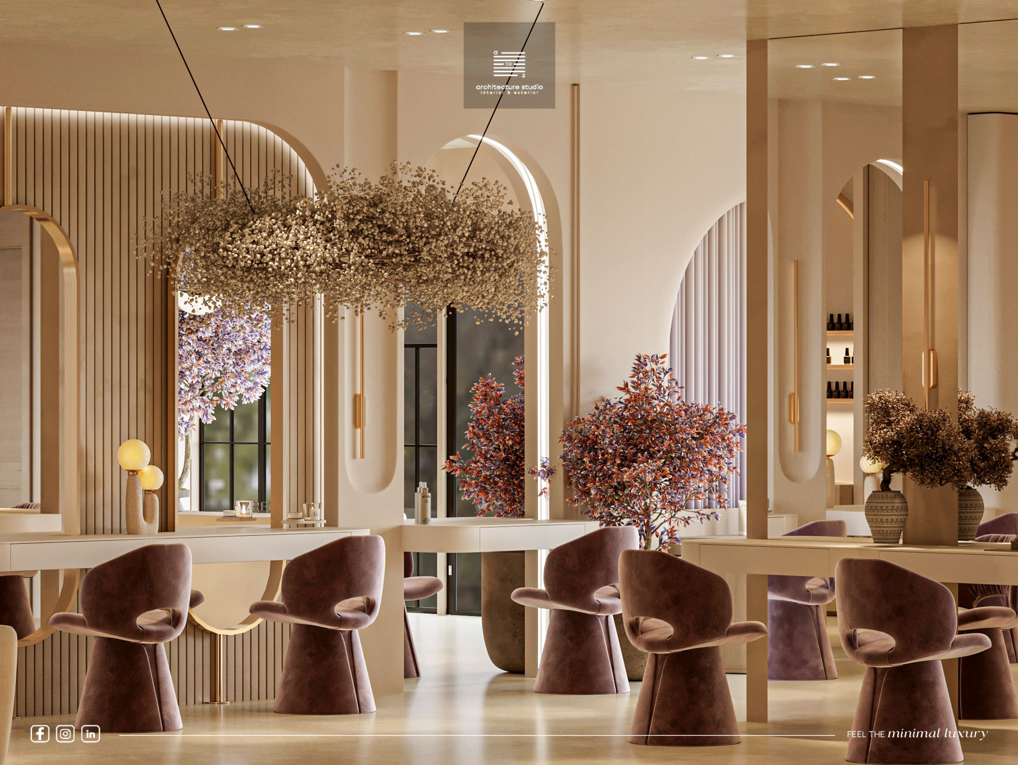Beauty Clinc Reception（美容诊所接待处）丨沙特阿拉伯利雅得丨A2Z Architects-11
