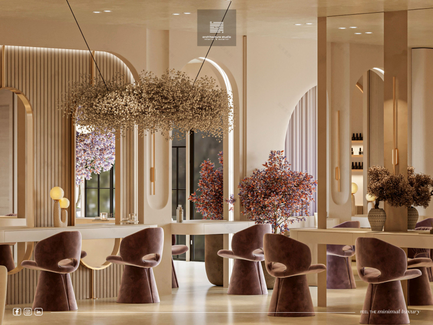 Beauty Clinc Reception(美容诊所接待处)丨沙特阿拉伯利雅得丨A2Z Architects-11