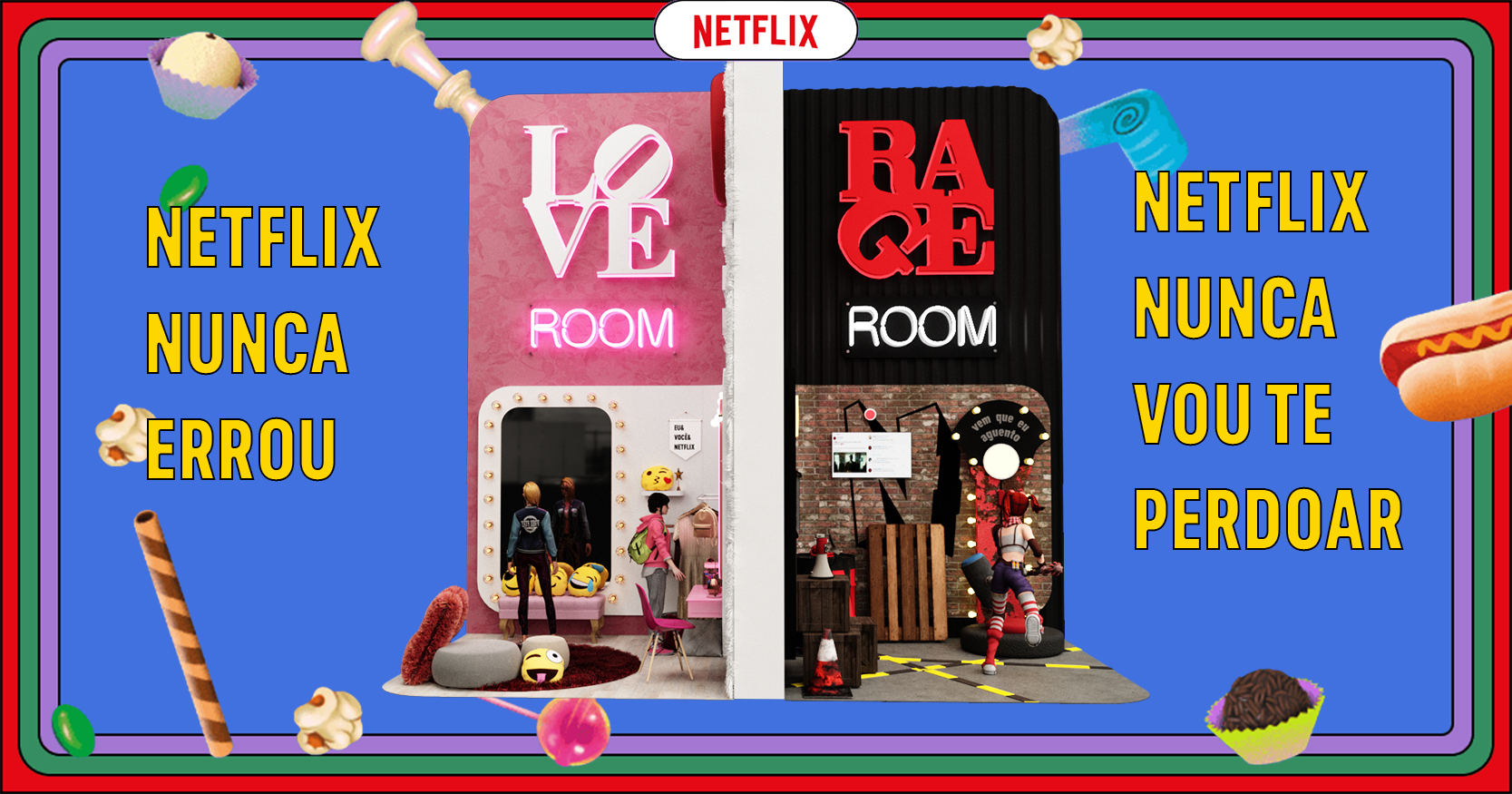 Netflix LOVE/RAGE Corner - CCXP2022-0