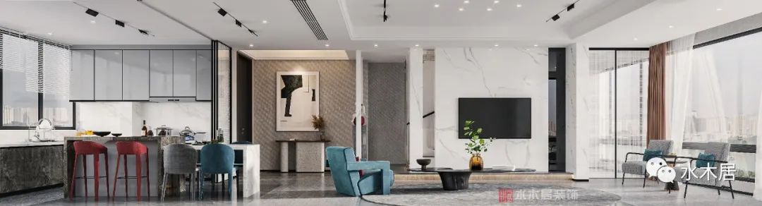 赣州·中海天玺顶层复试丨中国赣州丨水木居装饰-18