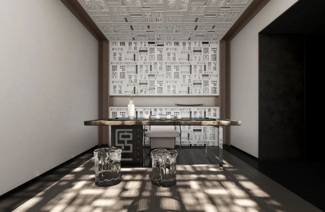 《九盏|| 冬饮》 | 九重天包间设计，古韵诗意与现代审美融合-54