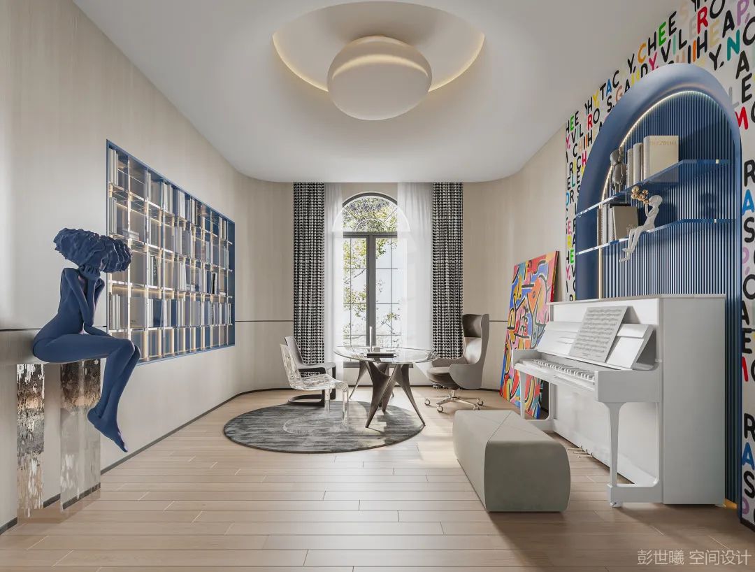 浪漫海之言别墅丨中国杭州丨彭世曦空间设计-42