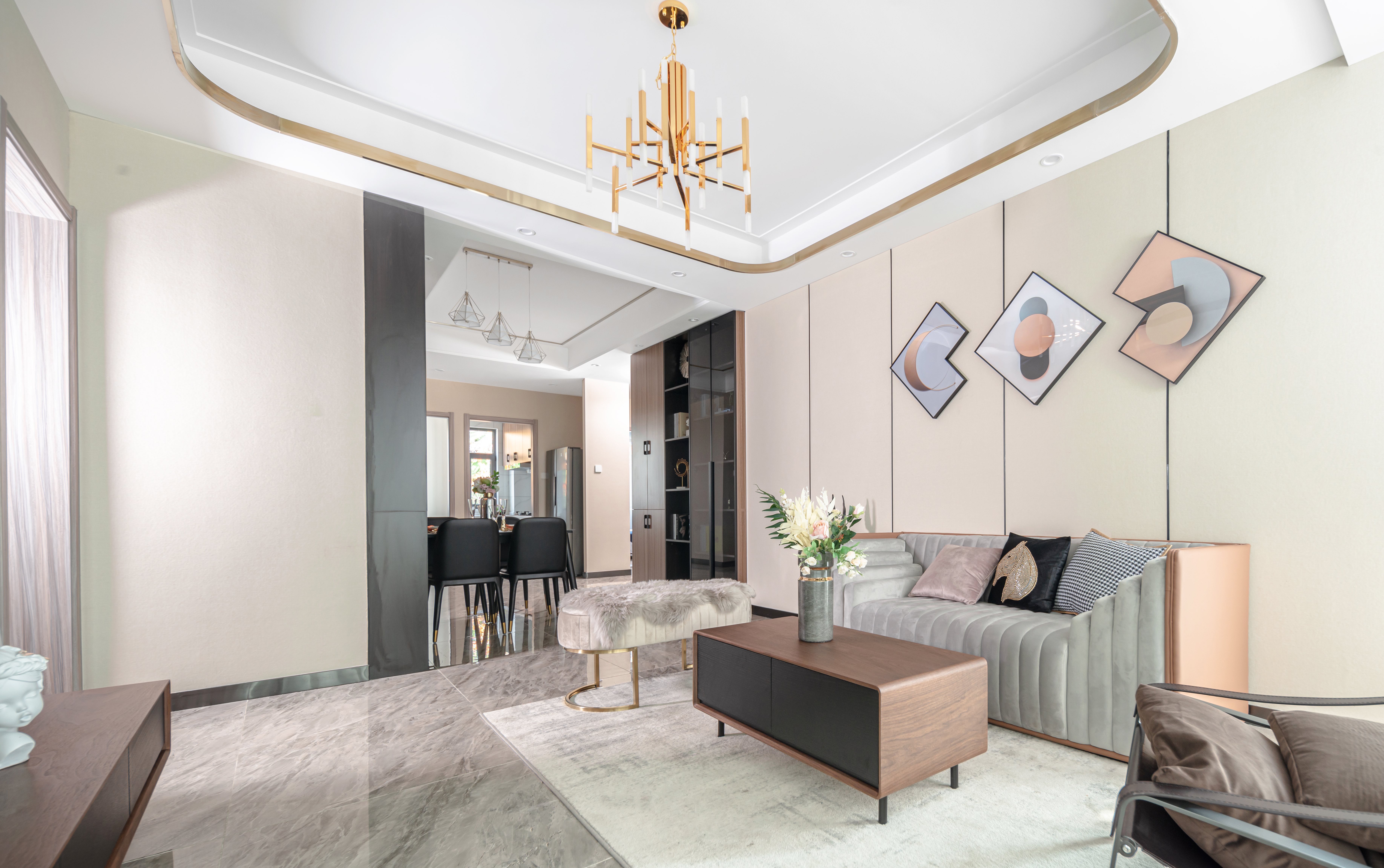 扑落飞雪的温暖 120㎡的精致温暖丨梦马设计-5