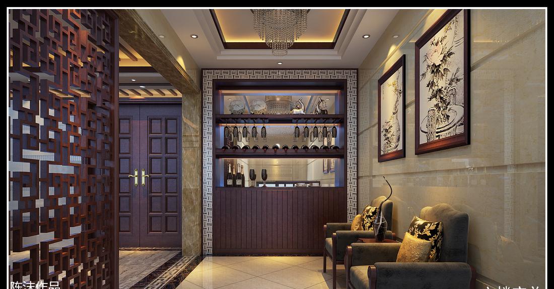 
中式风格别墅 -23