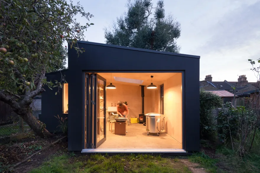 盆栽棚;花房丨英国伦敦丨Grey Griffiths Architects-2