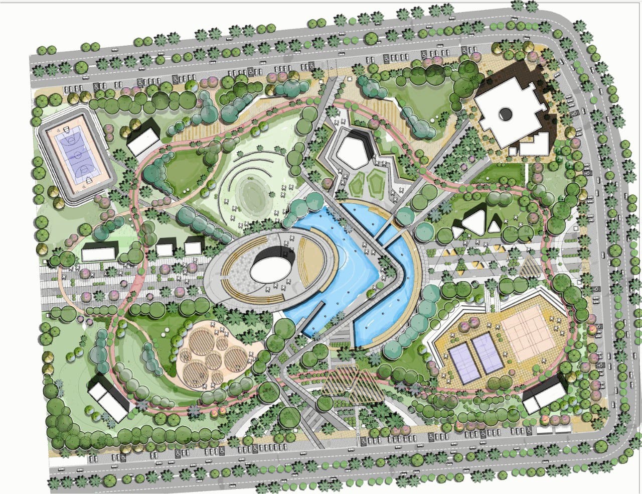 A Park design (upgrade/renovation).-0