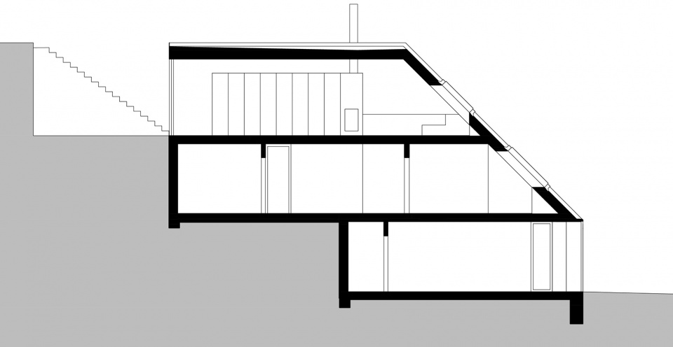 捷克绿色河畔住宅丨Kuba & Pilař architekti-28