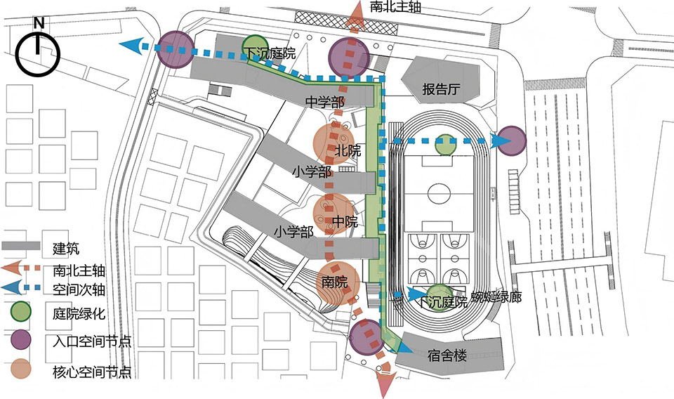 深圳市龙华区外国语学校福城校区丨中国深圳丨深圳大学建筑设计研究院有限公司“钟中 + 钟波涛”工作室-42
