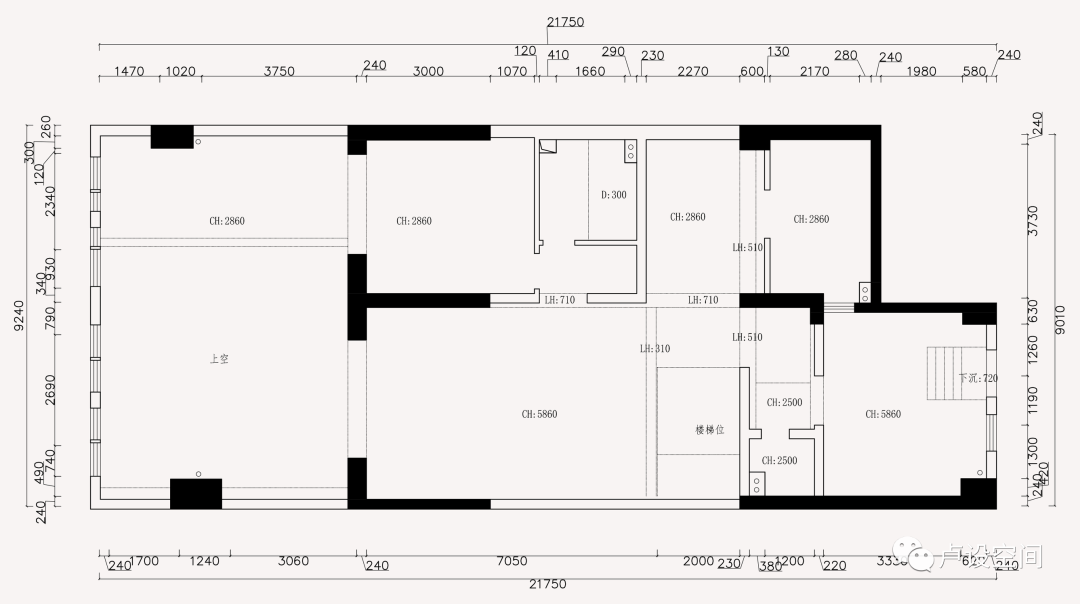 空中别墅丨卢迅设计-13
