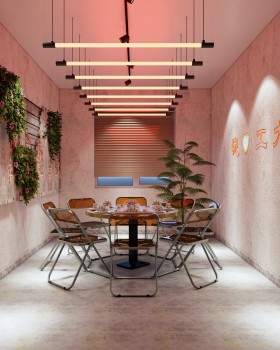 河工大露营餐厅丨河南天恒建筑装饰工程有限公司