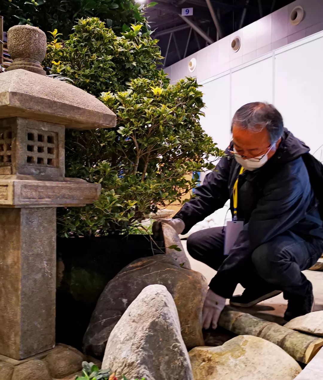 草月流世博馆庭院搭建记 | 全情投入展新貌-17