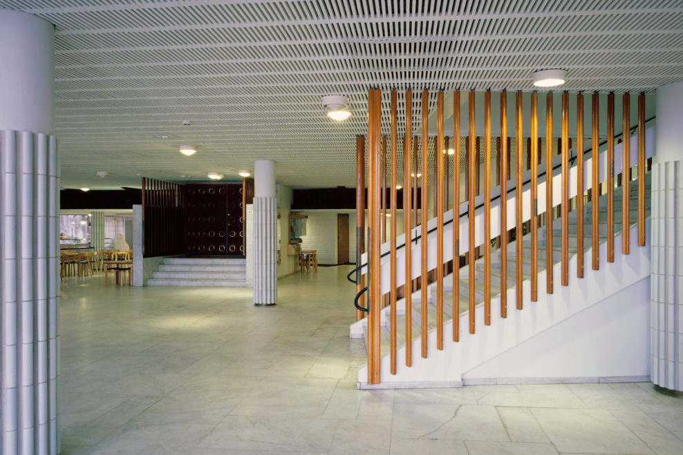 于韦斯屈莱大学建筑群丨芬兰丨阿尔瓦·阿尔托-40