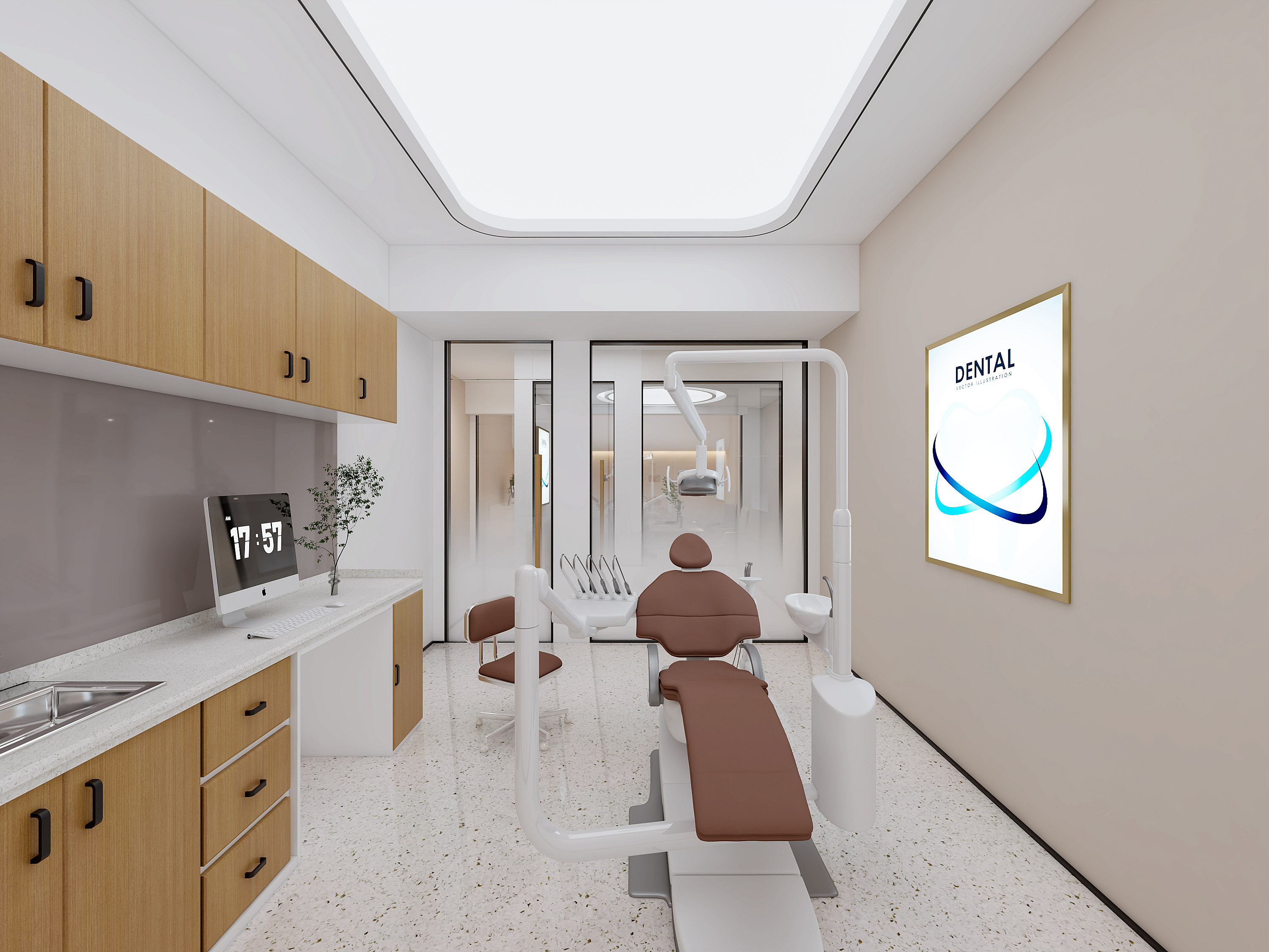 渑池美奥口腔门诊设计丨中国三门峡丨诺德设计（河南）公司高端医疗空间设计研发中心-9