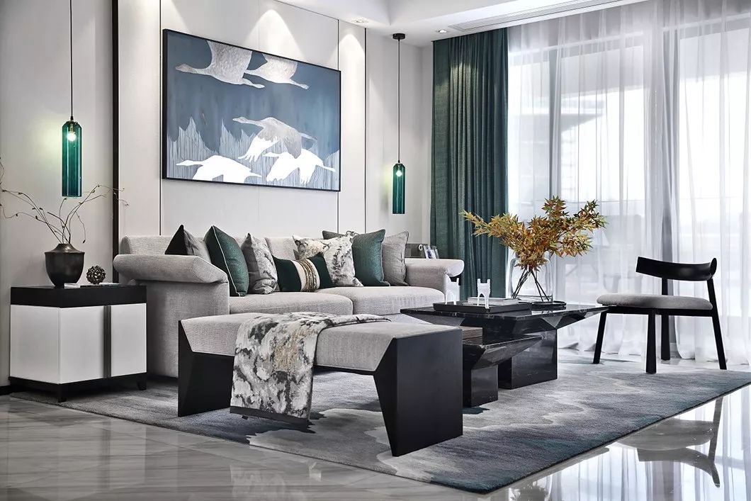 新中式装修风格 | 简约优雅，传统与现代完美结合-41