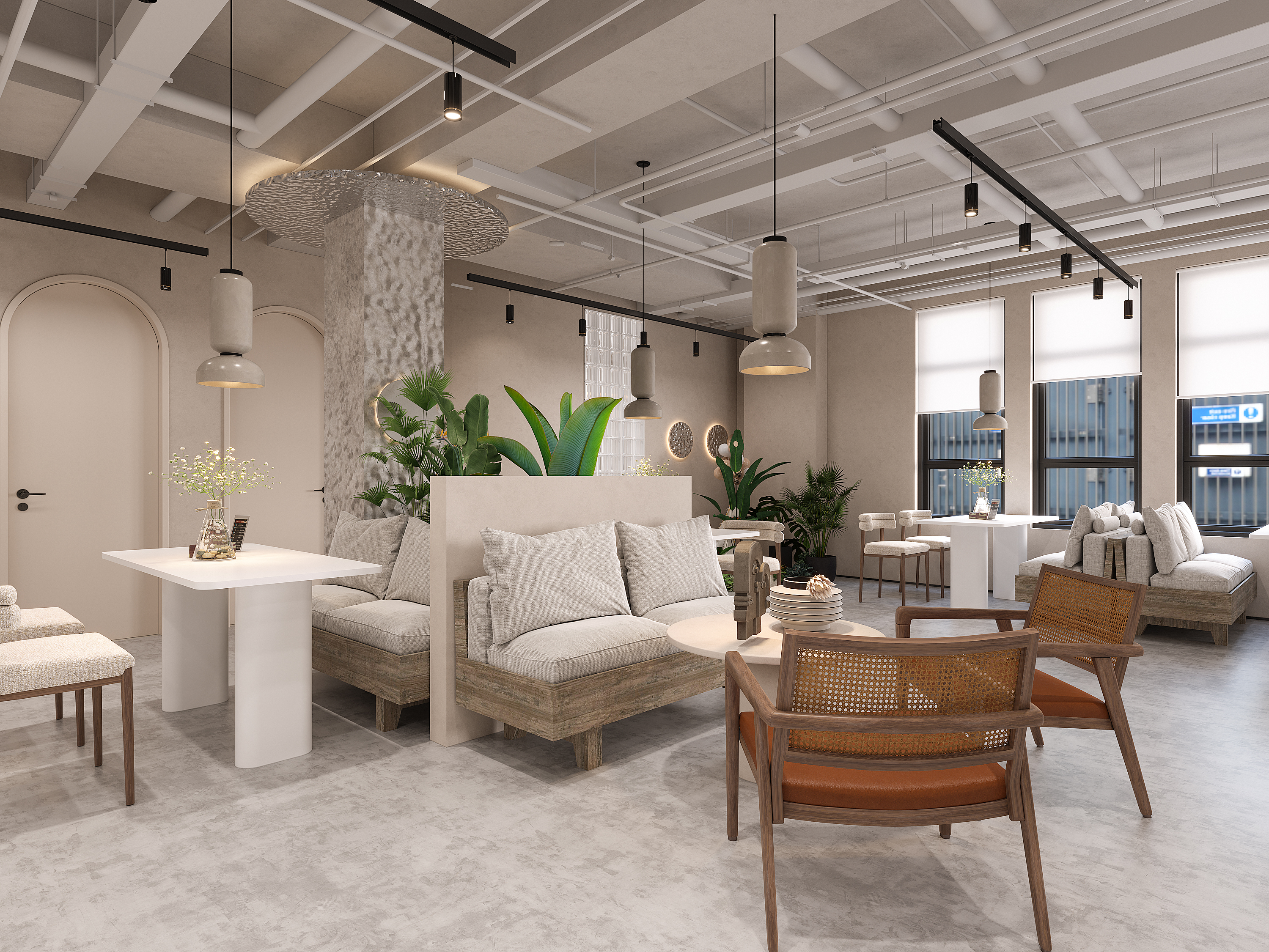 咖啡厅|今天也是温柔的一天，午后的惬意来自冰拿铁。-3