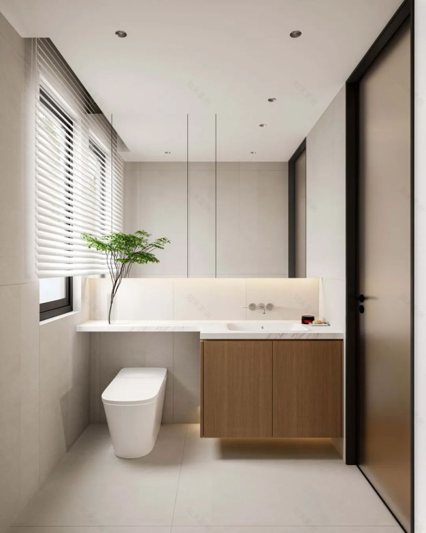 田野伏特加 · 自由风的 160㎡治愈空间设计丨中国天津丨DEEP WHITE-67