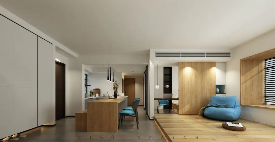 广州薛宅 | 简约原木,亲子互动的空间设计-36