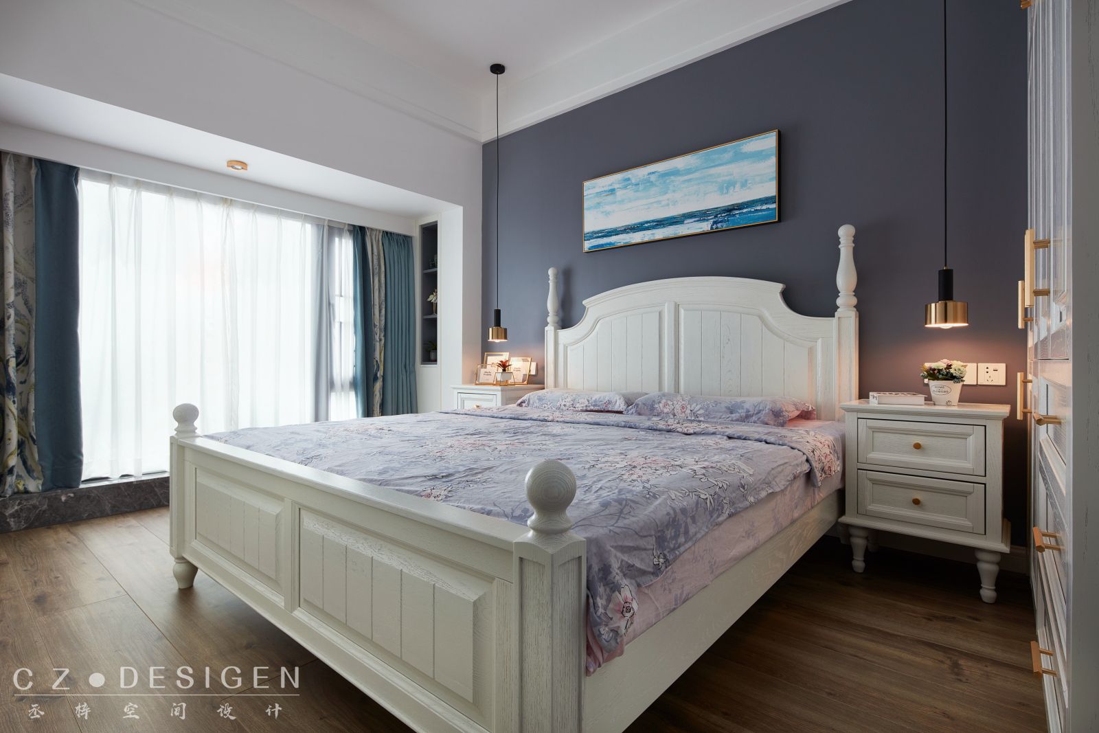 美式轻奢 · 深圳市南山区住宅设计丨中国深圳丨丞梓空间设计-88