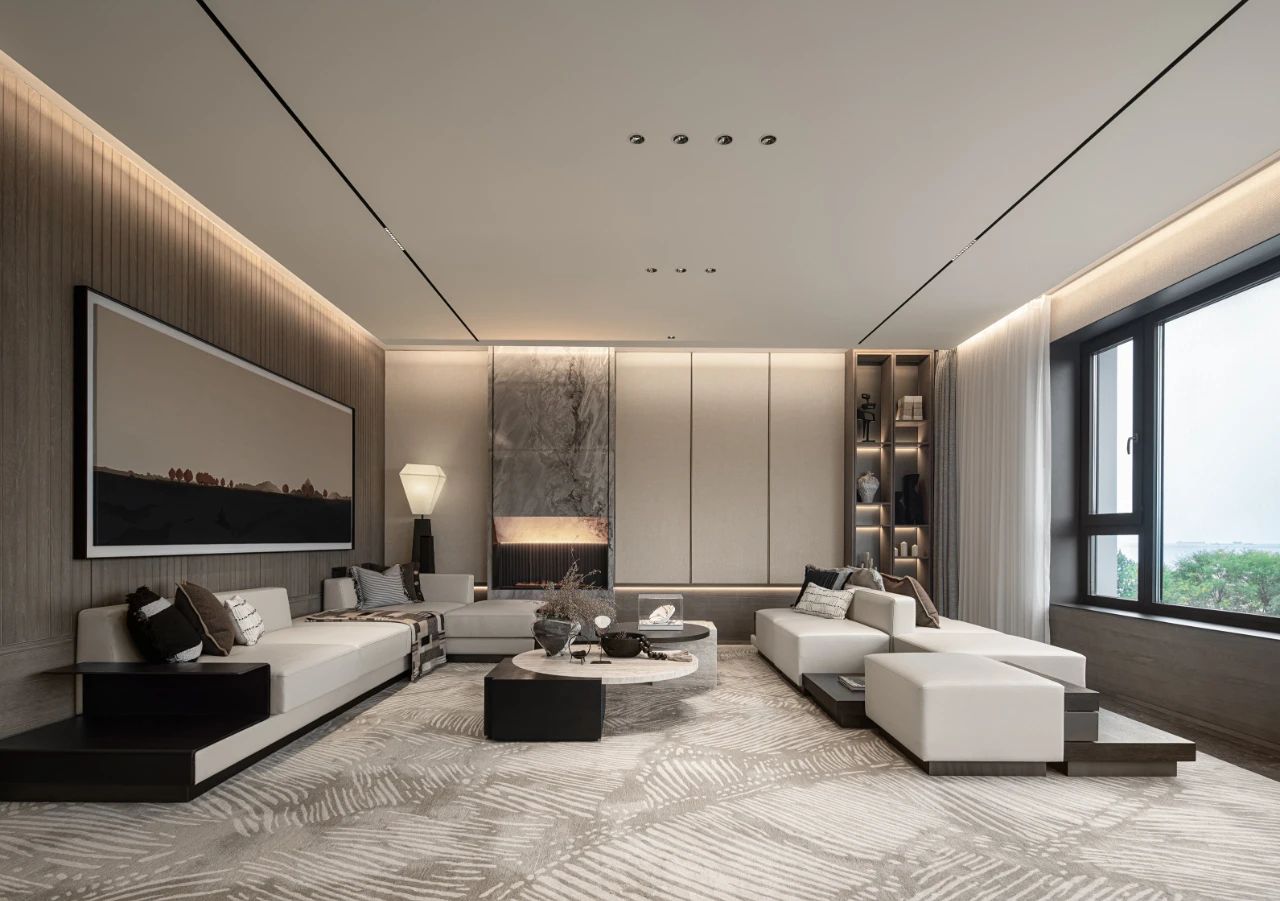 南昌市政 · 锦绣文澜架空层丨中国南昌丨HPID设计团队,重庆星翰装饰,上海一目建筑-78