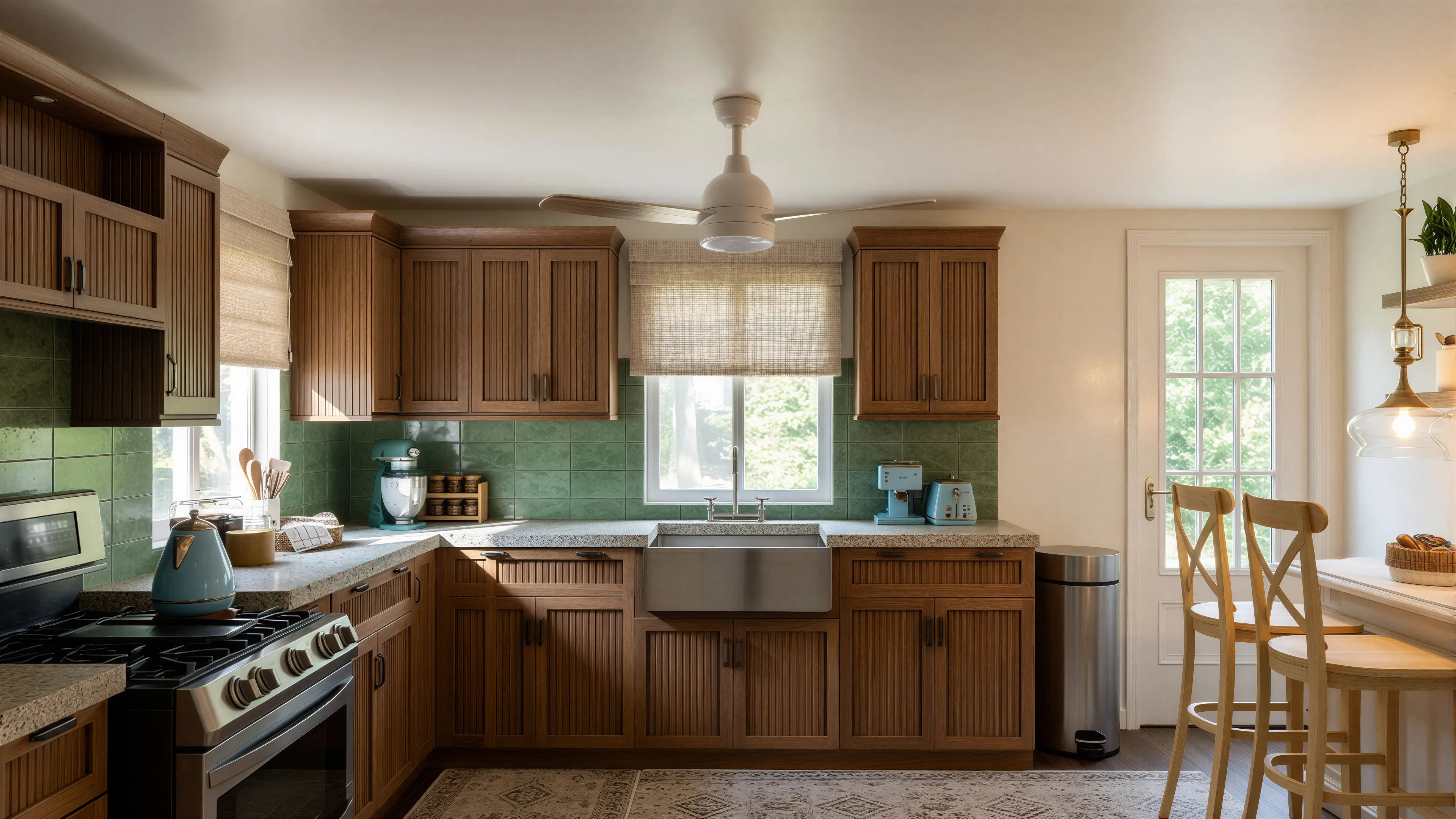 Classic Cottage Kitchen Design | Zaren Studio-0