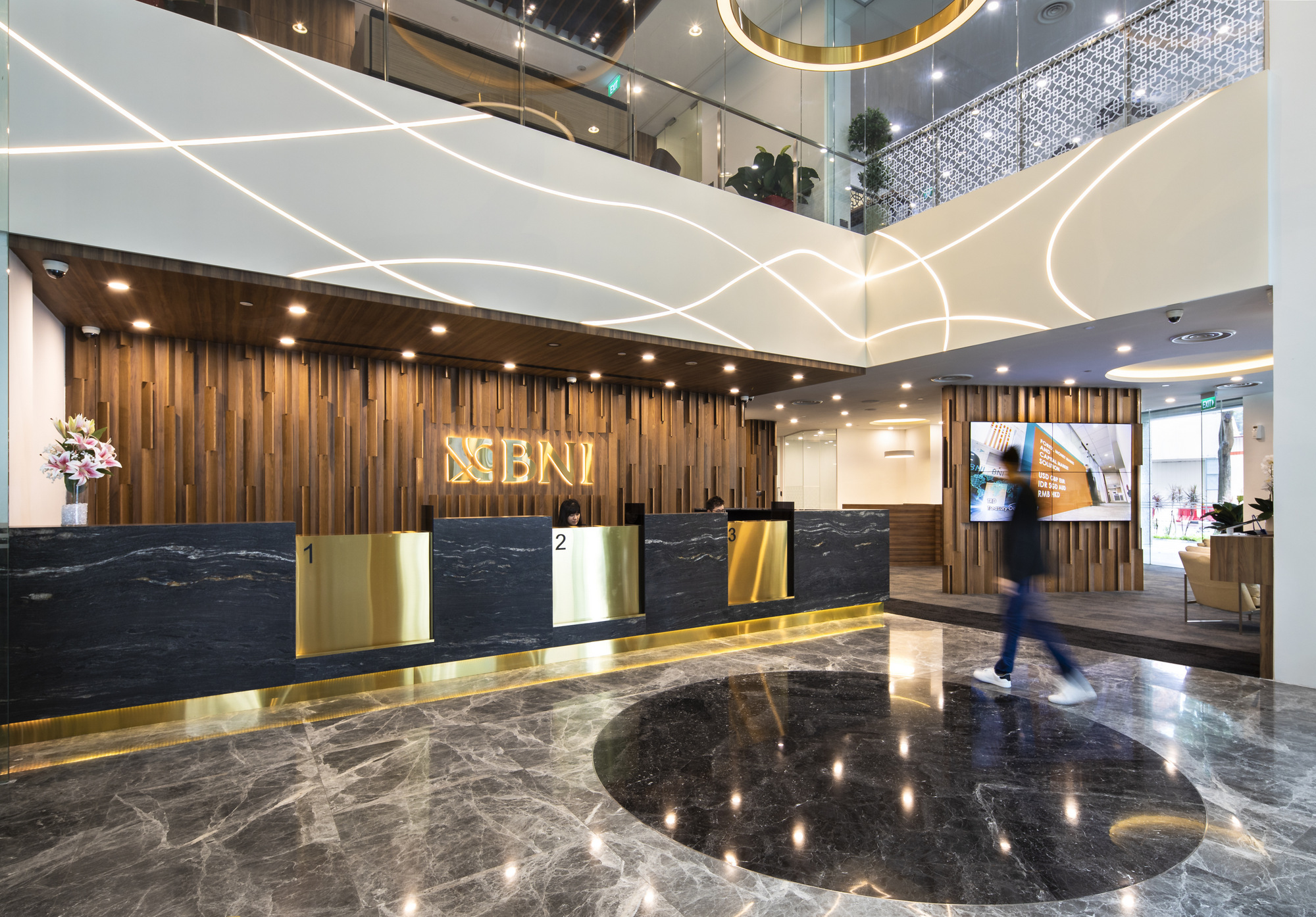 新加坡银行Negara印度尼西亚(研究会)办公室设计-9