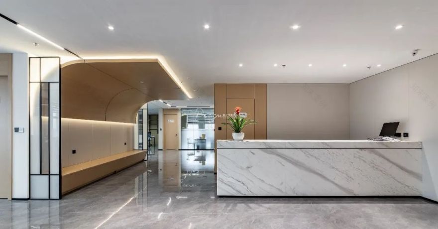 现代中式办公室设计丨中国昆明丨紫苹果国际设计-19