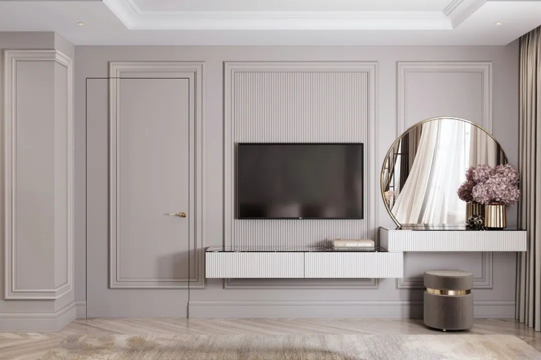 现代轻奢风的居住空间-78