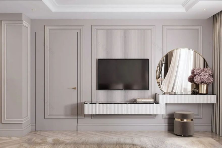 现代轻奢风的居住空间-78