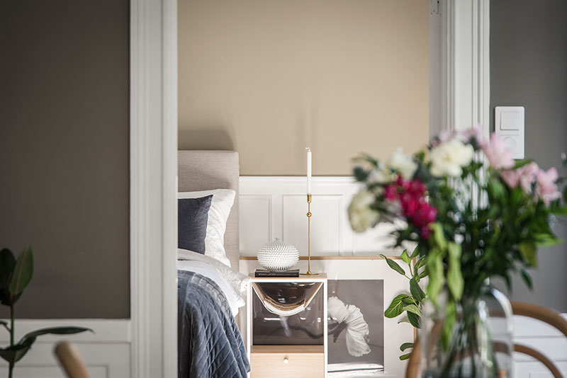 瑞典温馨宜居公寓 | 柔和米色搭配展现雅致品味-14