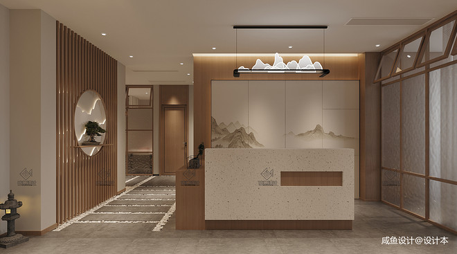 30万元休闲空间260平米装修案例·原木风茶室-11