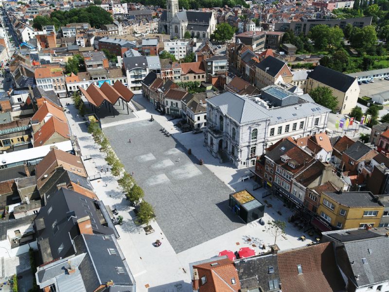 Vilvoorde大广场翻新项目丨OMGEVING,OM,AR architecten等多家-3