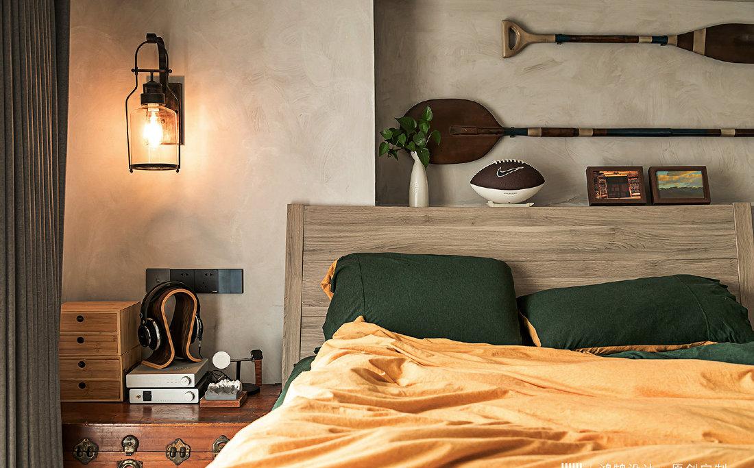 80㎡复古工业风 LOFT-33