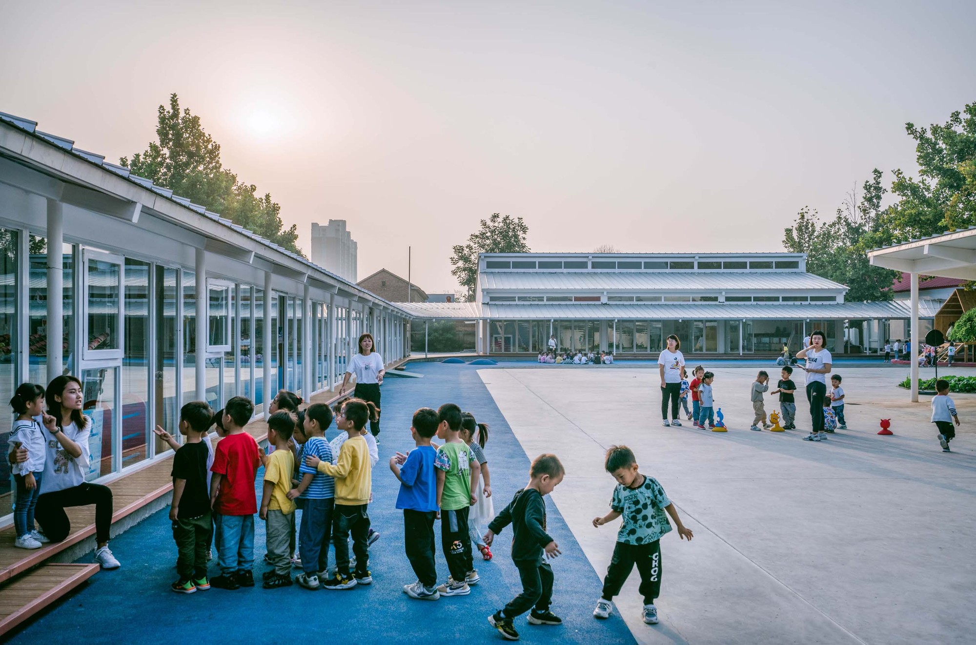 献县阳光幼儿园丨中国沧州丨人民建筑事务所-14