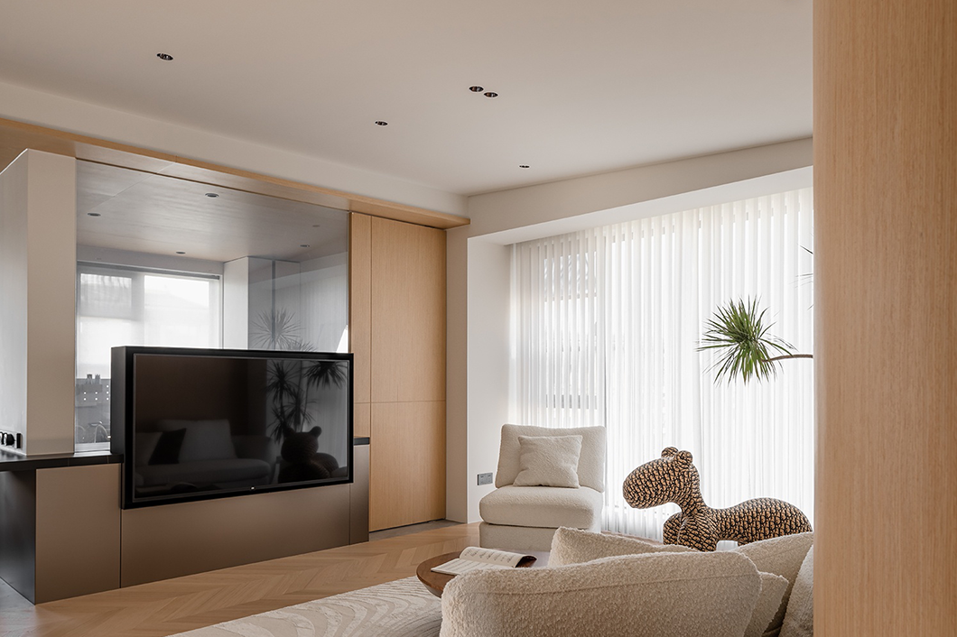 暖色原木风 · 义乌蒲荷花苑住宅设计-9