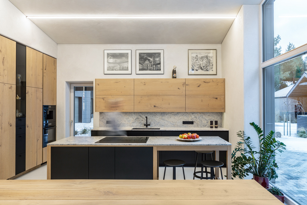 立陶宛传统材料建造房屋室内设计丨Ramunė和Gytis Gasperaičiai-11