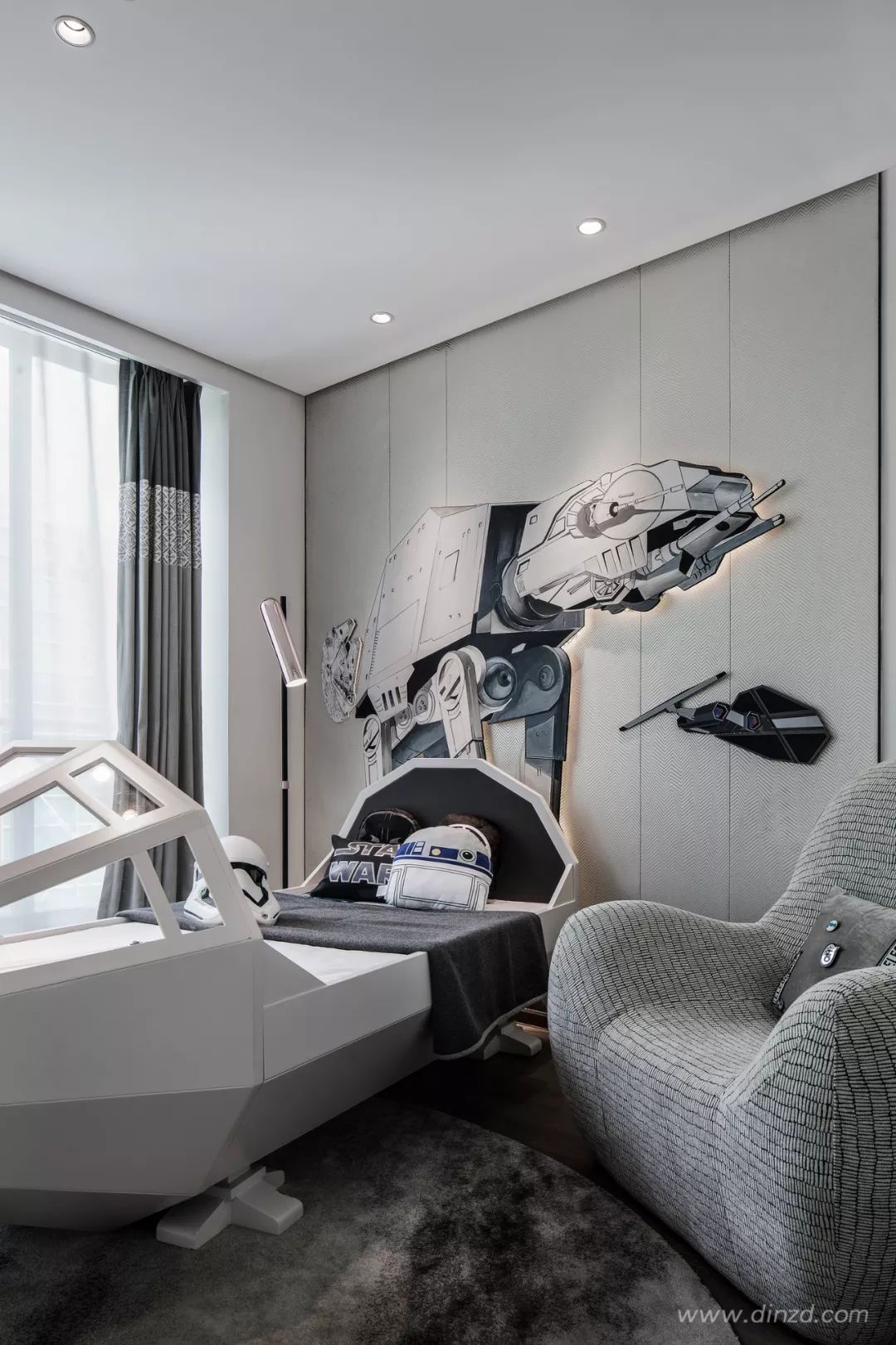 浙江诸暨祥生·云境别墅样板间——水墨意境的空间艺术-36