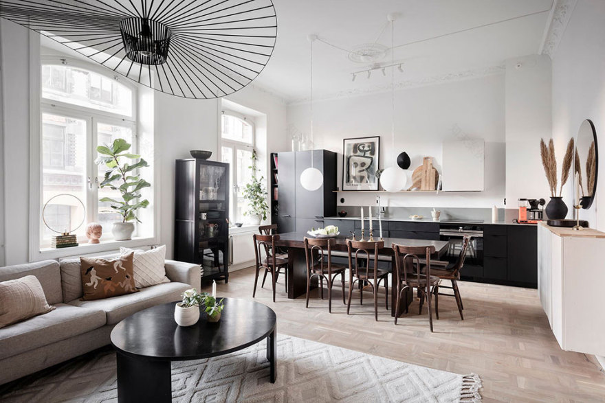 哥德堡独特风格公寓设计-8