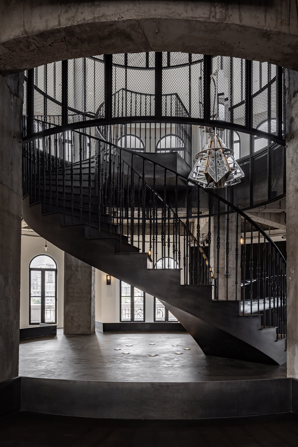 民众乐园圆堡塔楼丨中国武汉丨Basistudio本所设计-17