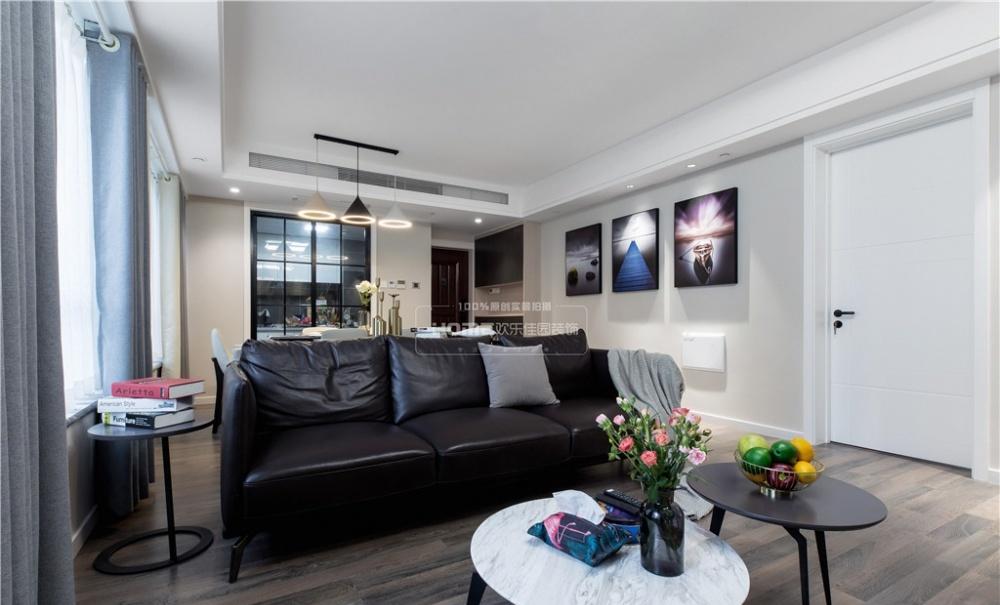 88 平现代简约家居,黑白灰变奏曲-16