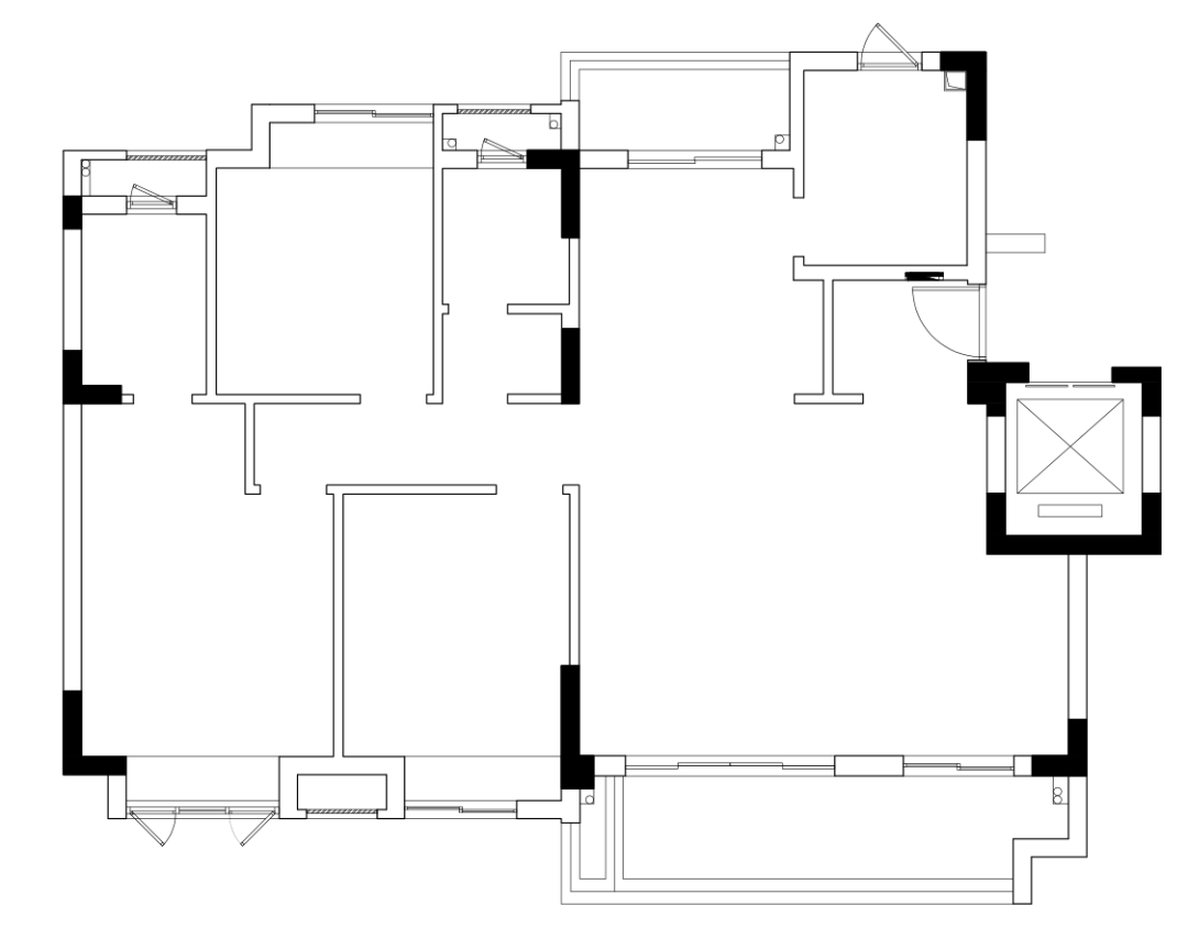 紫金山牡丹园二期 138m²平层户型解析 | 厚朴设计打造奢致生活空间-58