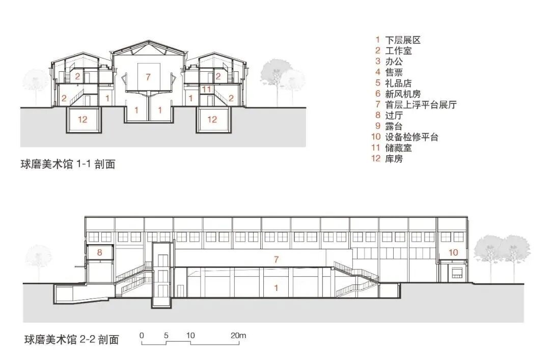 景德镇陶机厂翻砂美术馆,球磨美术馆丨中国景德镇丨北京华清安地建筑设计有限公司-44