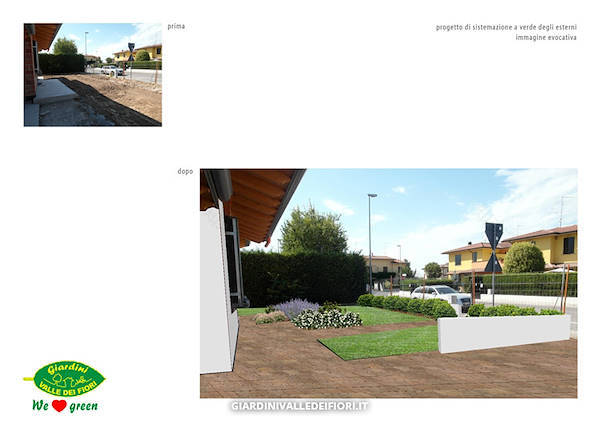 双户住宅花园项目丨GIARDINI Valle dei Fiori-18