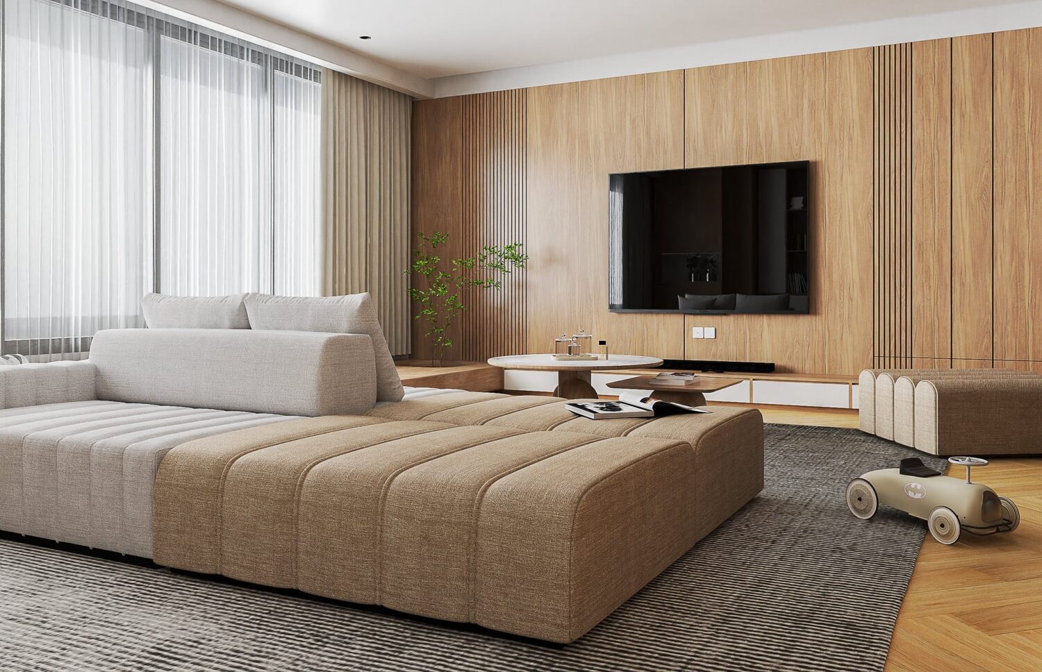 13963. Free Sketchup Apartment Interior Model Download-8