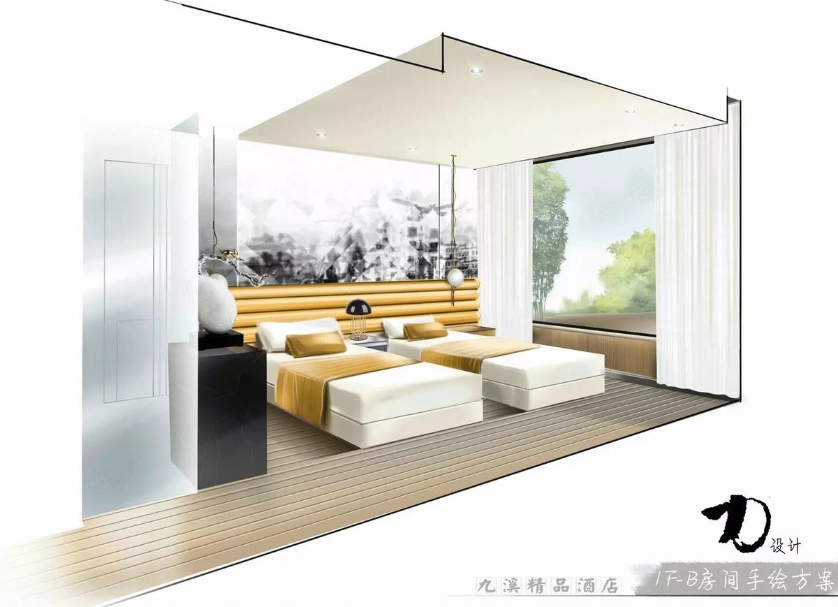 力设计--溪中溪度假酒店-95