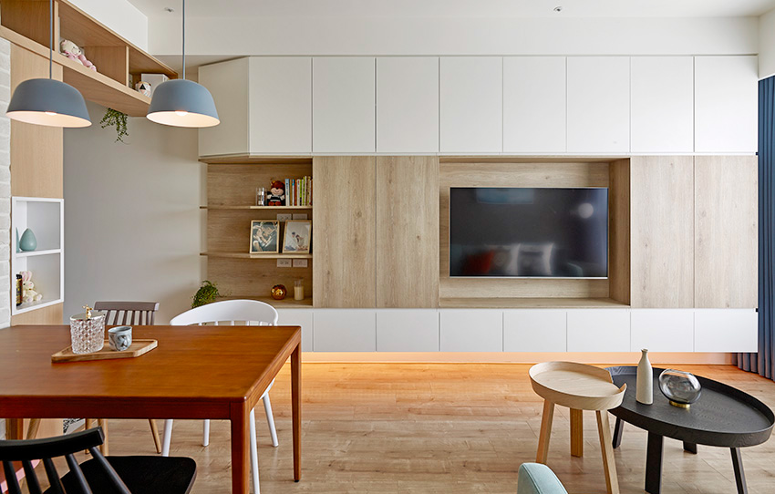 新北 50 平北欧风亲子公寓 | 释放空间，优化动线，增添收纳-7